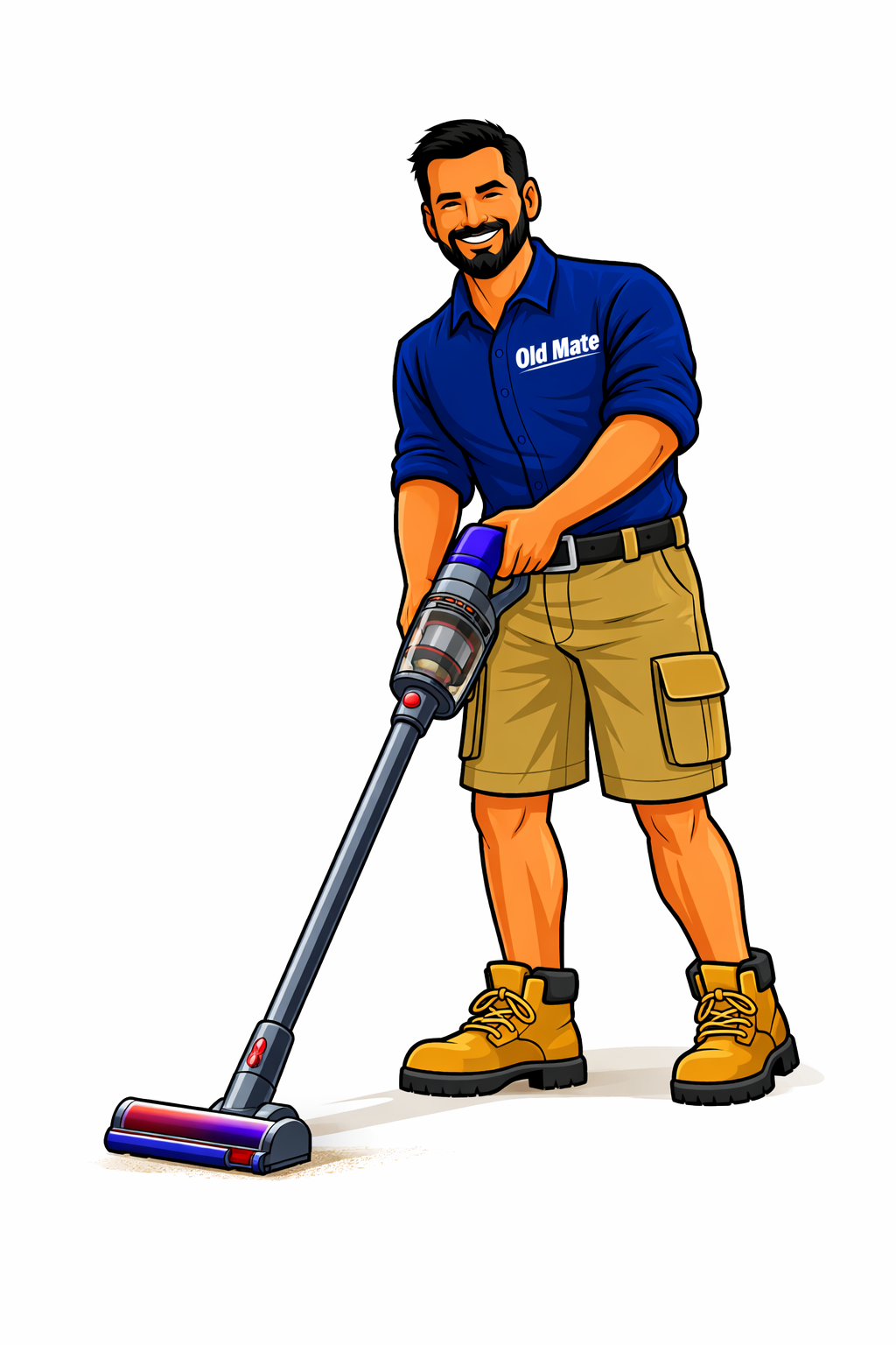 Old Mate's Cleaning Vacuum